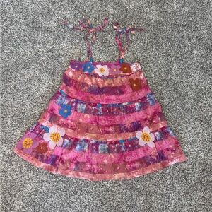 Urban Outfitters Pink Tie-Dye Dress